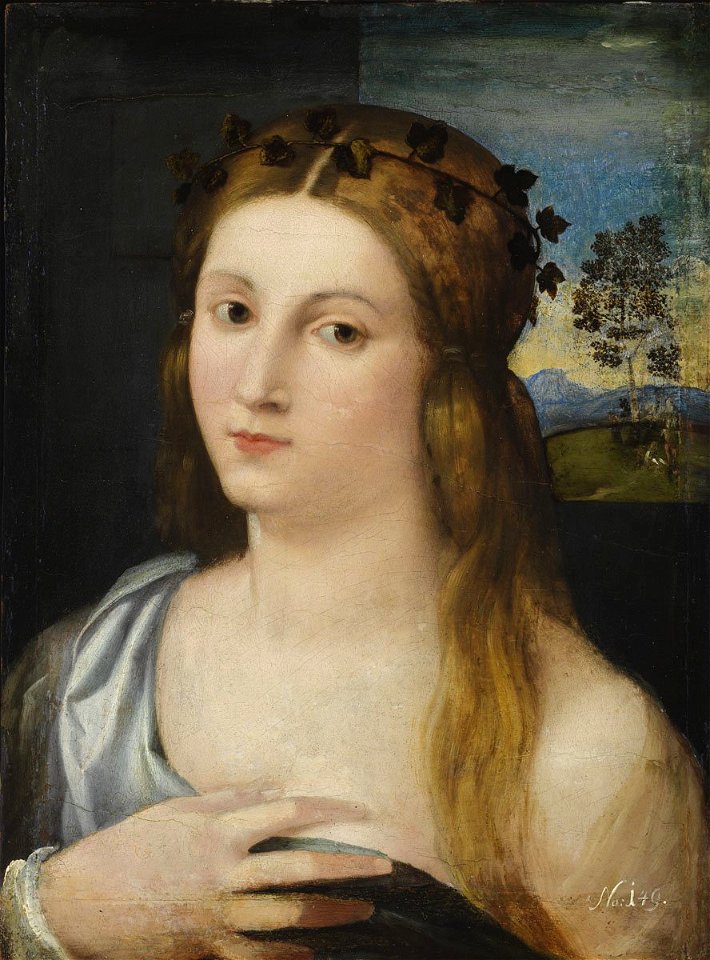Palma Vecchio - Portrait of a Girl, ca. 1510, 939