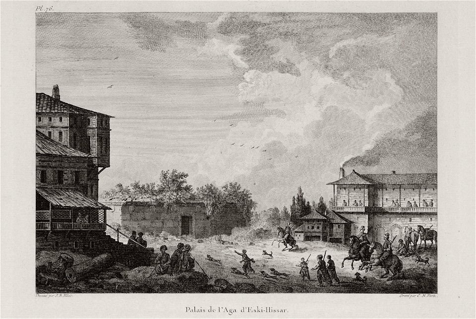 Palais de l'aga d'Eski-Hissar - Choiseul-gouffier Gabriel Florent Auguste De - 1782