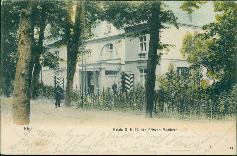 Palais des Prinzen Adalbert (Prinzenhaus) im Düsternbrooker Weg 32-34 (Kiel 82.887)