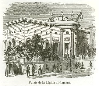 Palais de la Légion d'Honneur, 1855