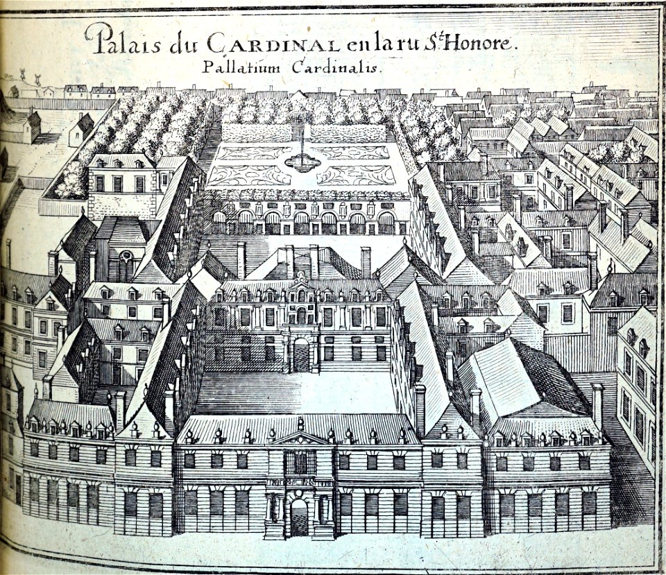 Palais du cardinal rue st honoré 13734