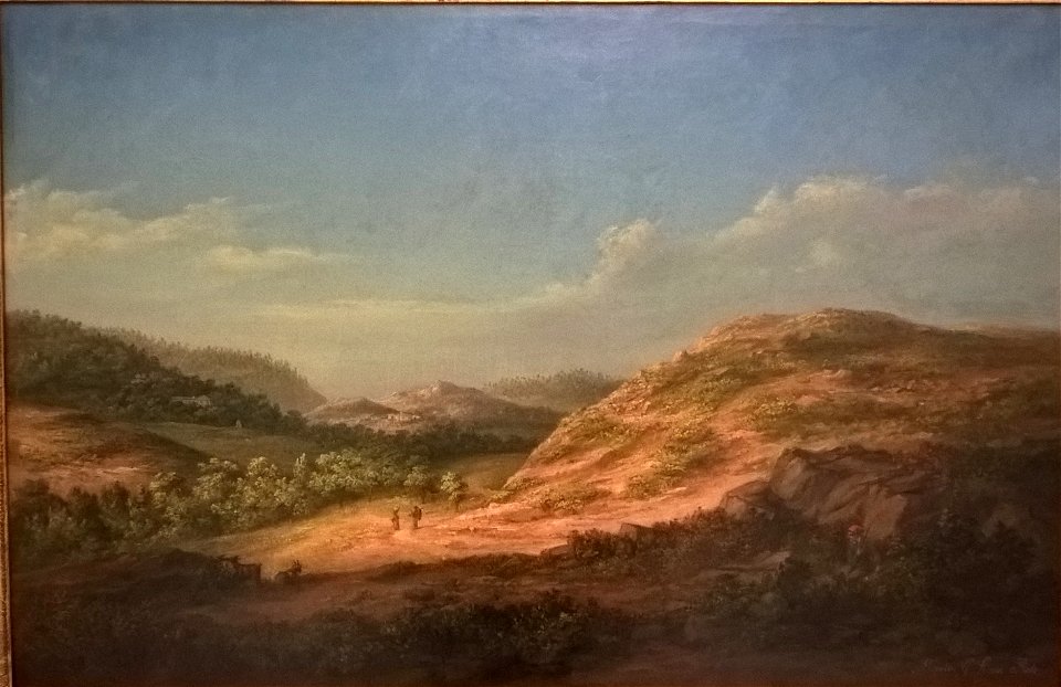 Paisagem de Sintra com Pastor e Cabras