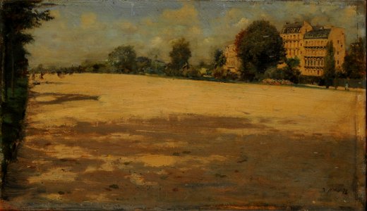 Paisaje (Avenue du Bois de Boulogne) - Giuseppe De Nittis