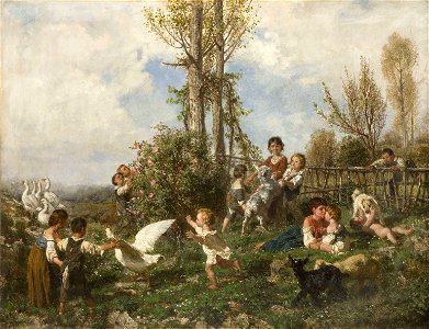Filippo Palizzi - Le Printemps (1868)
