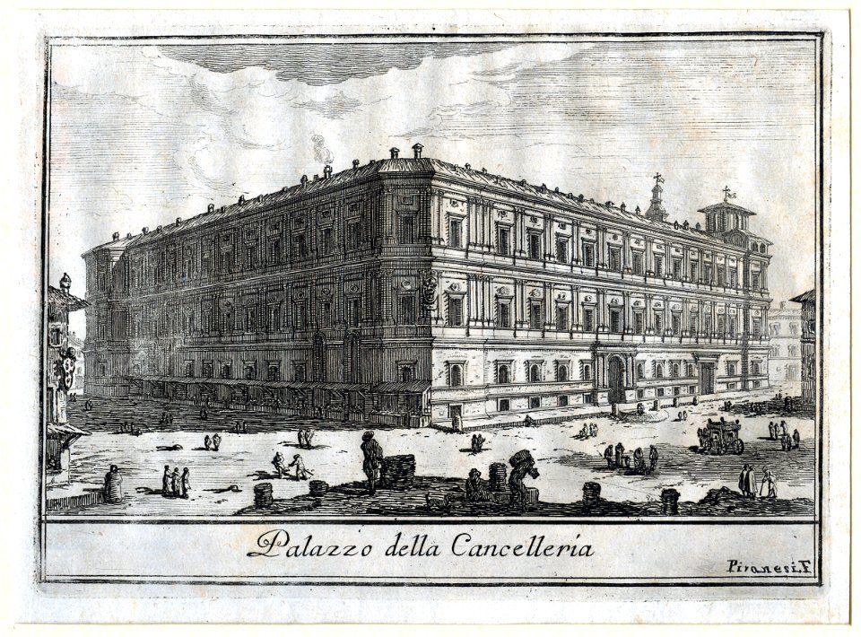 Palazzo della Cancelleria - 1770