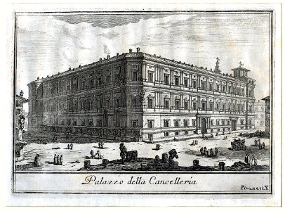 Palazzo della Cancelleria - 1770