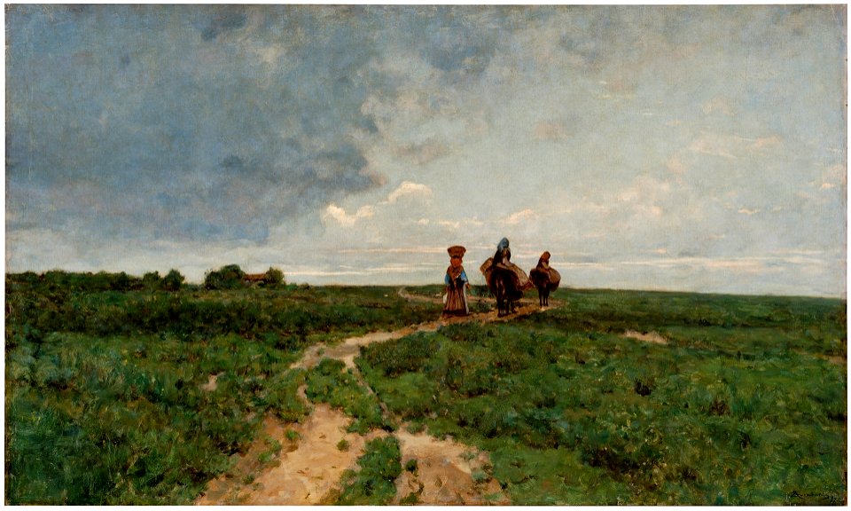 Paisaje, de Serafín Avendaño. (Museo del Prado)