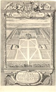 Paleis Huis ten Bosch in vogelvlucht