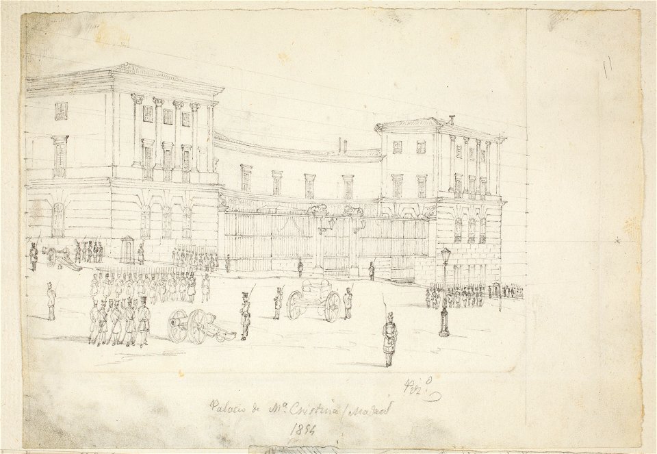 Palacio de María Cristina en Madrid