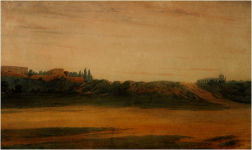 Paisaje (Recoleta Bs. As.) - Prilidiano Pueyrredón