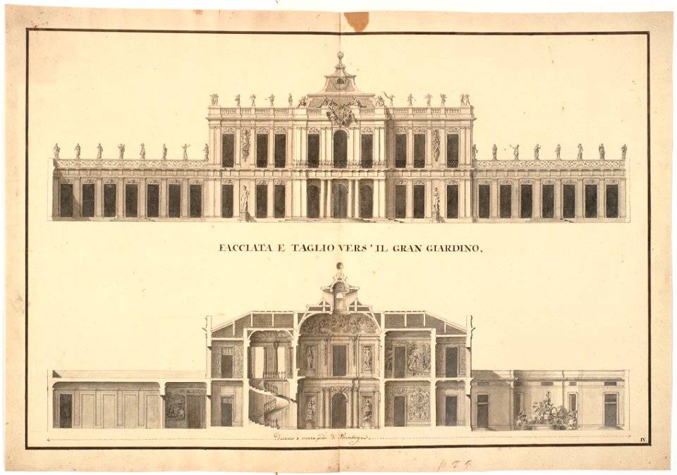 Palazzo by Marcus Tuscher 1729