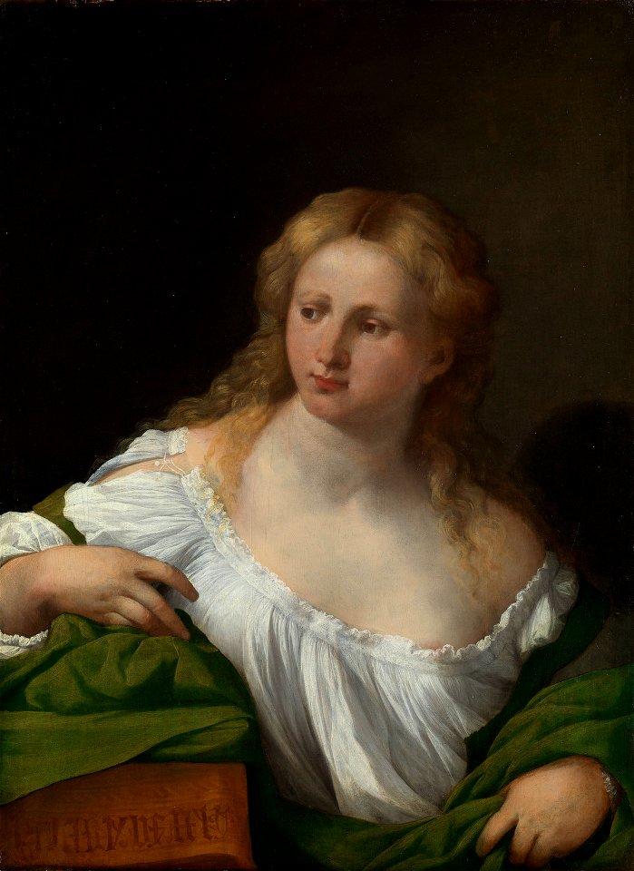 Palma Vecchio (active 1480-1528) - A Sibyl - RCIN 405763 - Royal Collection