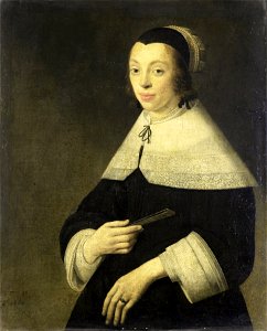 Portret van een jonge vrouw Rijksmuseum SK-A-3114