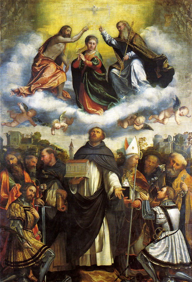 Pala di san domenico (romanino)