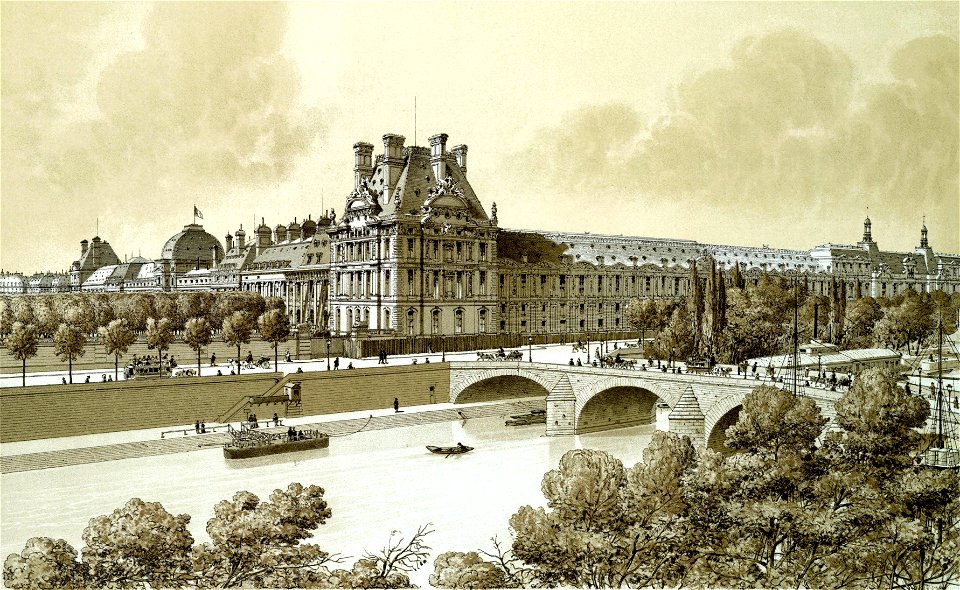 Palais des Tuileries, 1869