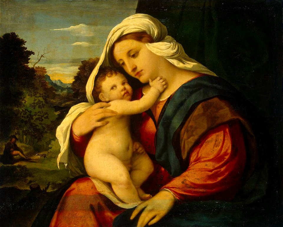 Palma il Vecchio - Madonna and Child - WGA16937