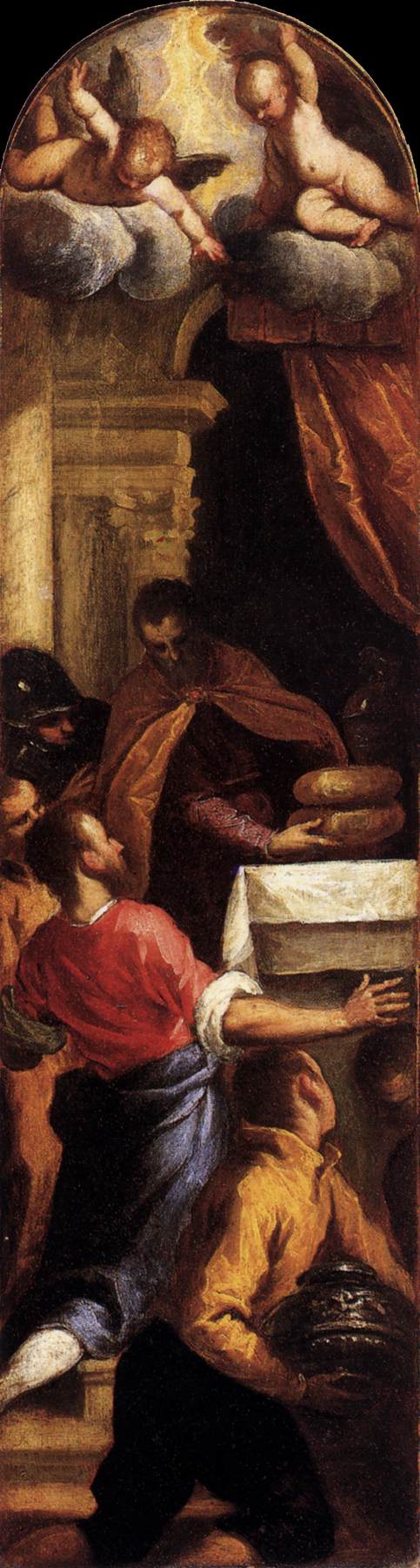 Palma il Giovane - David and Achimelech - WGA16914
