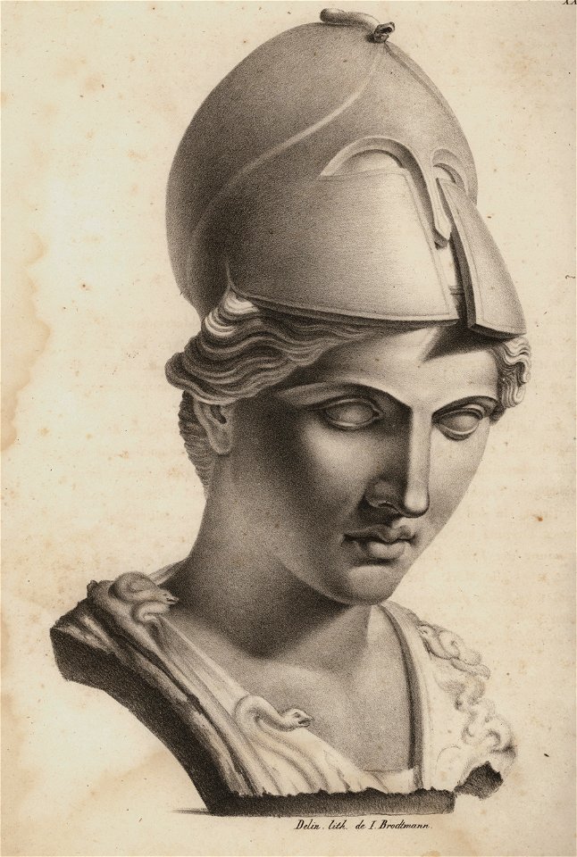 Pallas Athene - Horner Johann Jakob - 1832