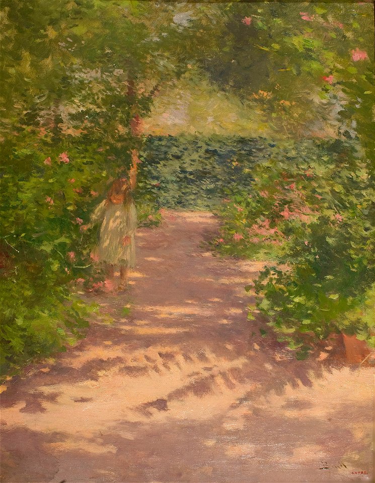 Paisatge amb figura - Joan Brull i Vinyoles (1863-1912)