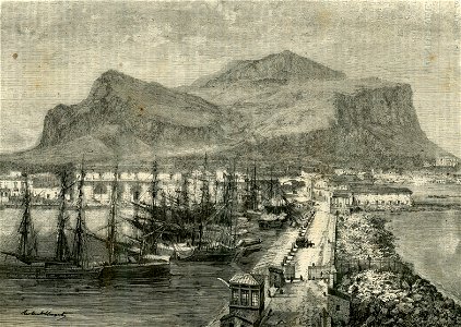 Palermo. – Il Monte Pellegrino