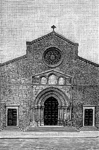 Palermo – Chiesa di San Francesco (xilografia)