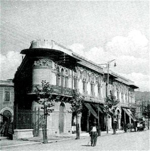 Palazzetto Coppedé dall'angolo arrontondato all'incrocio con la via Cardines (Gino Coppedè) 31