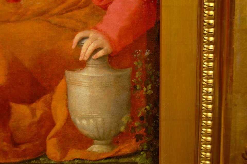 Palma il Vecchio - Sacra Conversazione (detail 6)