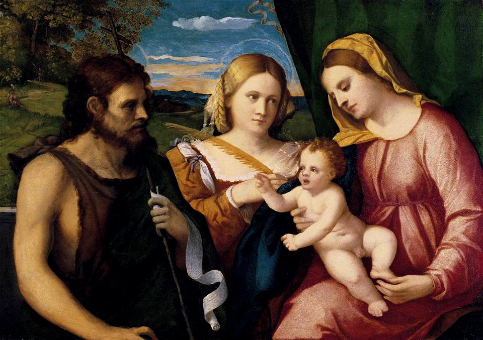 Palma il Vecchio - Sacra Conversazione - WGA16934
