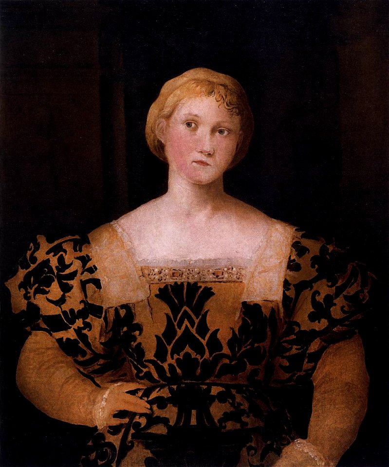 Palma il Vecchio - Portrait of Paola Priuli - WGA16940
