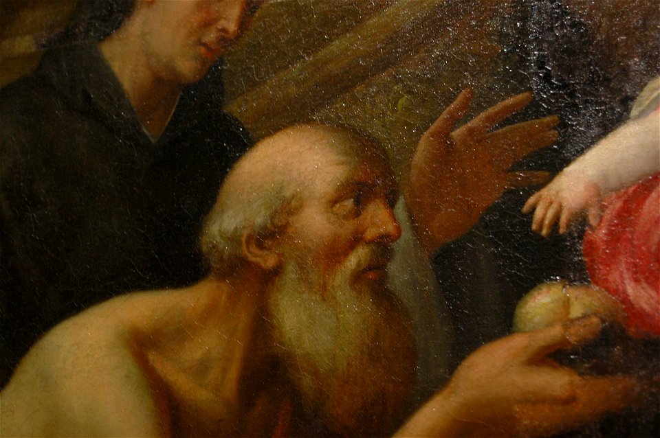 Palma il Vecchio - Sacra Conversazione (detail 4)
