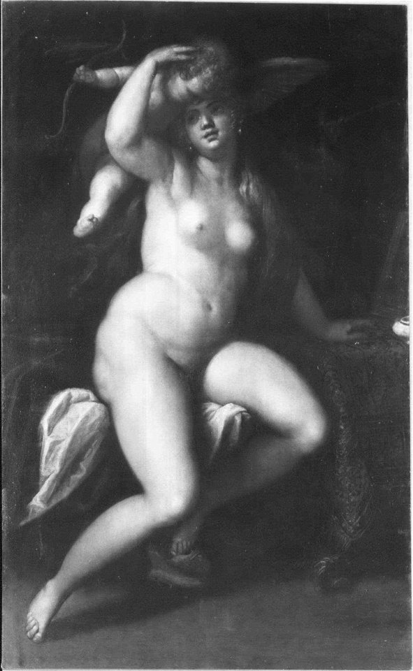 Palma Giovane (1548-1628) - Venus and Cupid - RCIN 402937 - Royal Collection