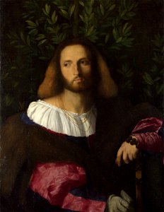 Palma Vecchio - Portrait of a Poet - Google Art Project