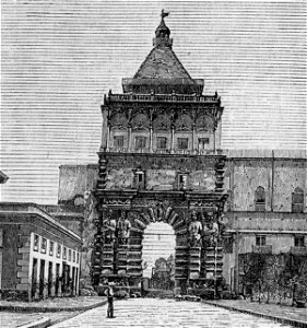 Palermo Porta Nuova (xilografia)