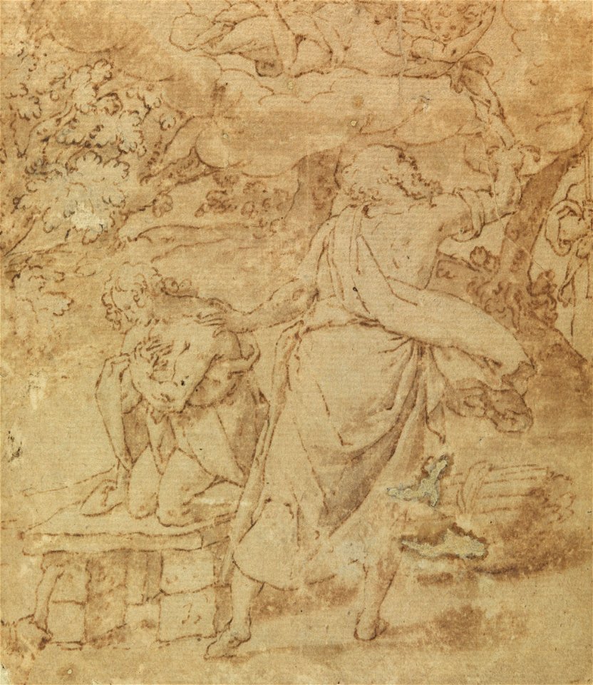 Palma il Giovane - Sacrifício de Isaac