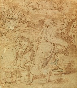 Palma il Giovane - Sacrifício de Isaac