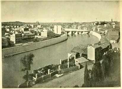 Panorama di Roma da Aventino - Roma italiana, 1870-1895 (page 365 crop)