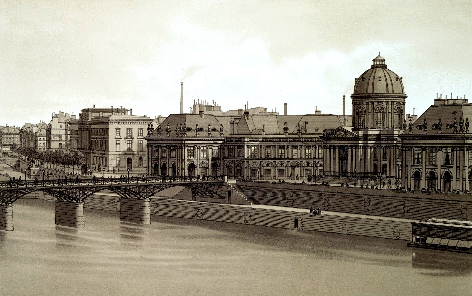 Palais de l'Institut et Hôtel des Monnaies, 1877