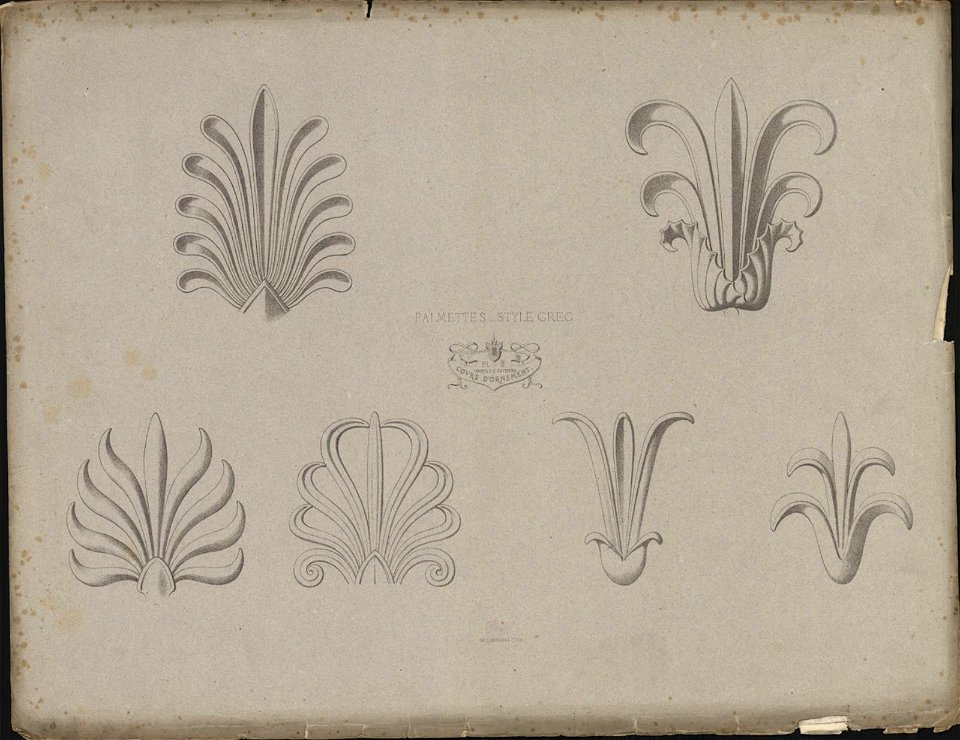 Palmettes, Style Grec, objectnr A 59178
