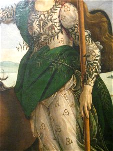 Pallas and Centaur (Botticelli) detail 01