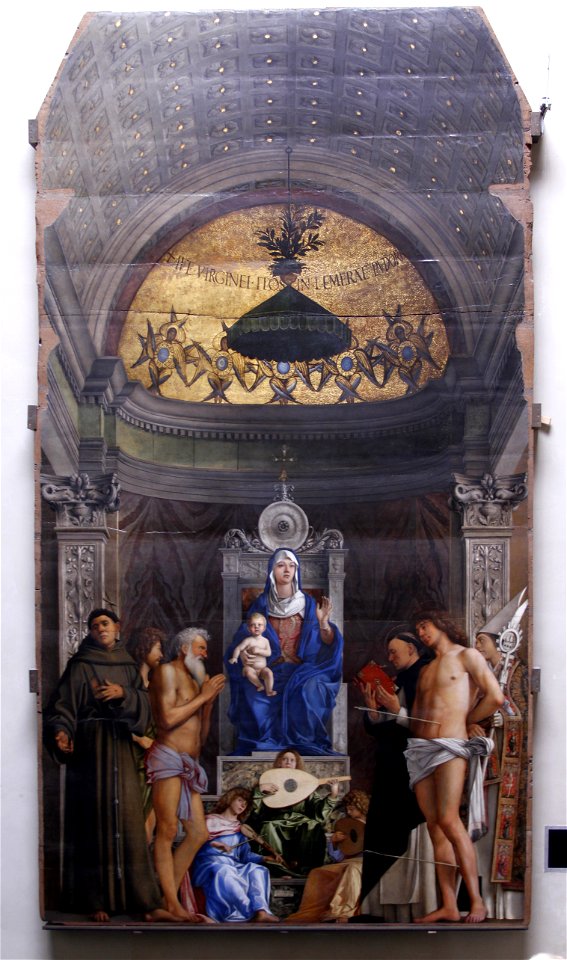 Palla di San Giobbe by Giovanni Bellini - Accademia - Venice 2016