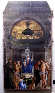 Palla di San Giobbe by Giovanni Bellini - Accademia - Venice 2016
