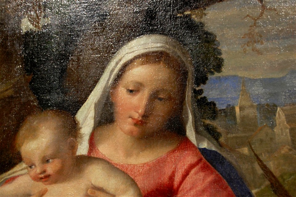 Palma il Vecchio - Sacra Conversazione (detail 2)
