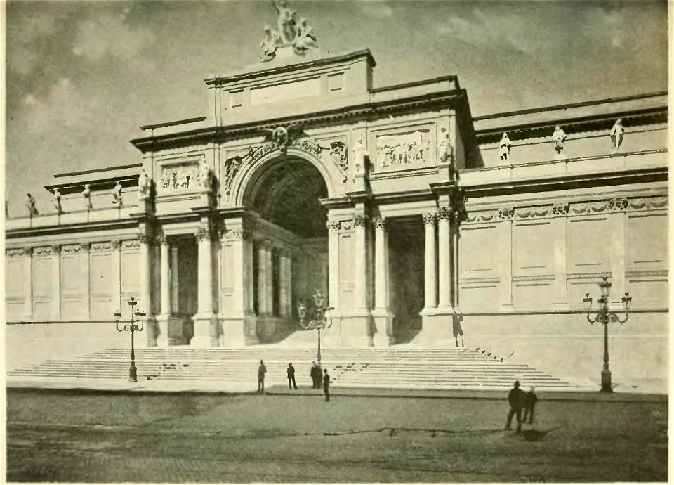 Palazzo delle Esposizioni - Roma italiana, 1870-1895 (page 109 crop)