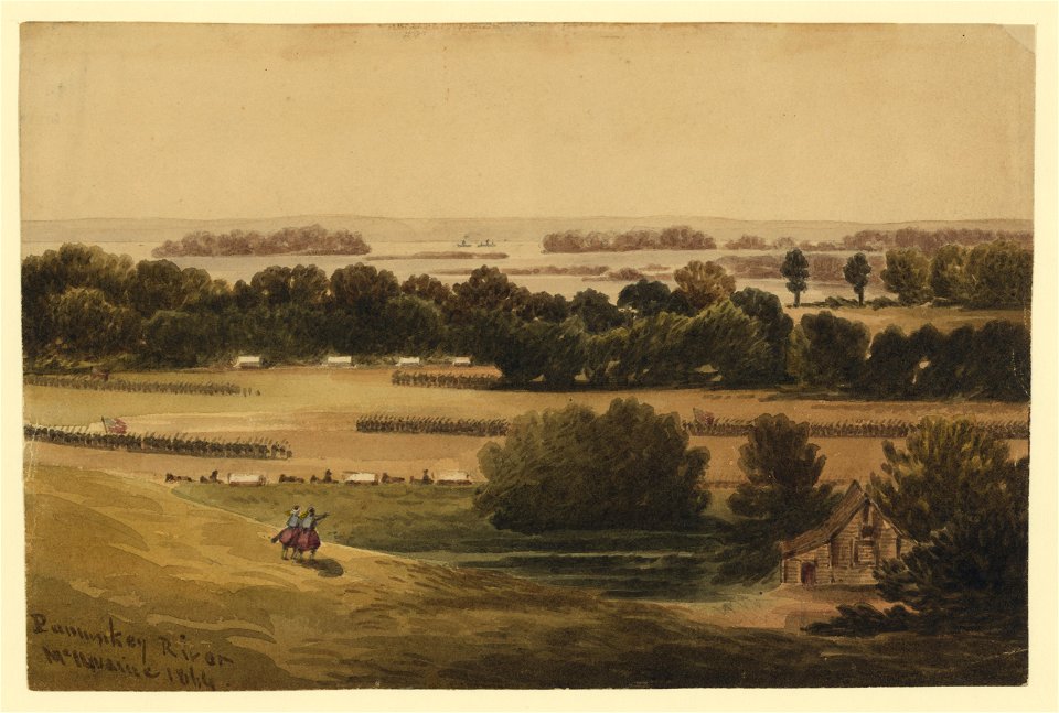 Pamunkey River - McIlvaine. LCCN2004661391