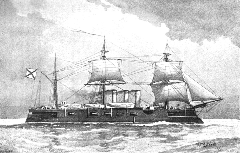 Pamyat Azova - Brassey's Naval Annual 1891