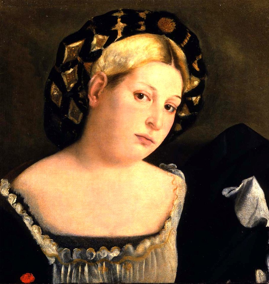 Palma, Jacopo (il Vecchio) - Portrait of a Woman