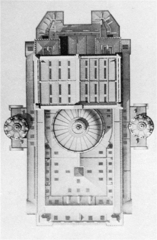 Palais Garnier plan of the roof - Steinhauser 1969 plate6 - Traditional ...