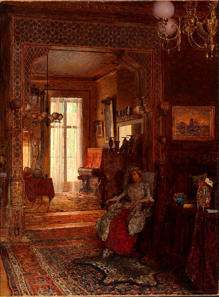 Walter L. Palmer - De Forest Interior - 1982.46 - Smithsonian American Art Museum