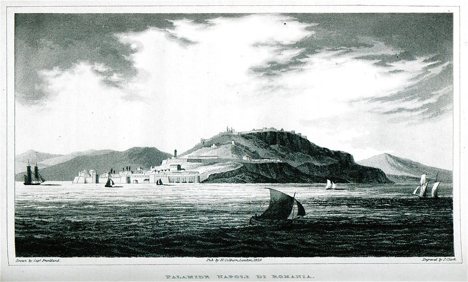 Palamide Napoli di Romania - Frankland Charles Colville - 1829