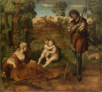 Palma il Vecchio - Allegory, c. 1510-1515, W1922-1-2
